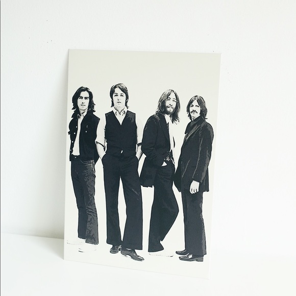 Urban Outfitters Other - The Beatles Magnetic Wall Haning Art